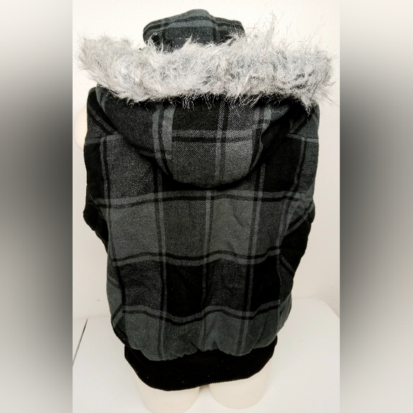 Women's hooded flannel vest size xl/tg - Picture 2 of 5